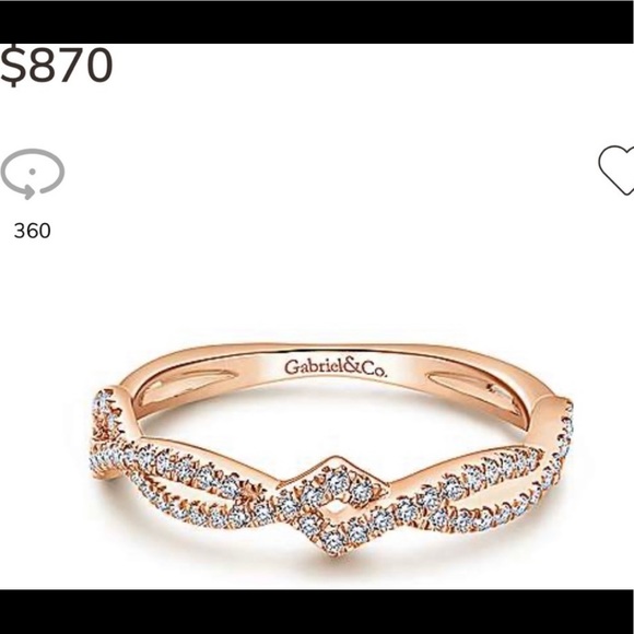 Gabriel & Co 14k Gold & diamond rings - Picture 13 of 16